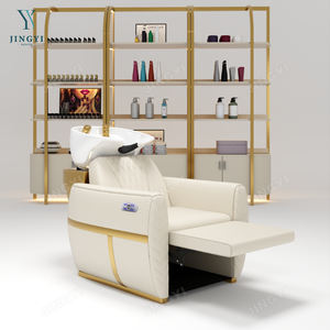 Style européen Salon lavage cheveux équipement lavabo bol shampooing chaise canapé Spa tête Massage shampooing Station électrique - Product Image 3