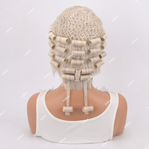 <span class=keywords><strong>Perruque</strong></span> professionnelle pour femme avocat/<span class=keywords><strong>juge</strong></span>, qualité supérieure, prix usine - Product Image 4