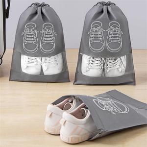Bolsa de Almacenamiento con Correa de Tela No Tejida Reforzada, Bolsa de Zapatos Impermeable de Gran Capacidad para Viajes, Resistente a la Humedad - Product Image 1