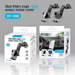 New Arrival Large Car Dashboard Navigation Bracket 360 Degree Rotary Folding Waterfall Suction Cup Base Durable Dashboard <strong>Holder</strong> - Product Image 5