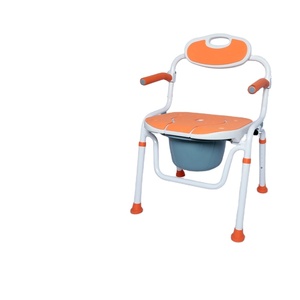 Chaise médicale toilette Patient Transfert Commode toilette Chaise roulante pour handicapés - Product Image 5