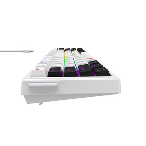 <span class=keywords><strong>Havit</strong></span> KB900L <span class=keywords><strong>Teclado</strong></span> mecánico para juegos con cable USB RGB de 67 teclas para PC de escritorio, portátil, estilo operativo en inglés - Product Image 5
