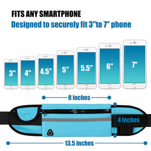 Riñonera Deportiva para Correr al Aire Libre, Impermeable y Antirrobo, para Teléfono Móvil, Ajustada, para Ciclismo - Product Image 2