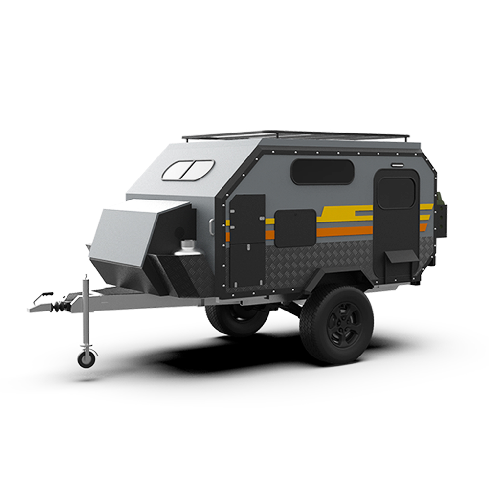 Лекго складывающаяся верхняя часть внедорожных Pop up RV кемпер прицеп с душевой кабиной