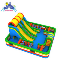 Lilytoys utilisation commerciale arc-en-ciel Module gonflable Jumper Castle Trampoline Bounce House pour les enfants