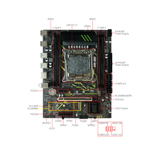 X99 XD3 Intel Xeon E5 prosesor LGA2011-3 C612, Motherboard komputer DDR3 4 saluran Motherboard Gaming