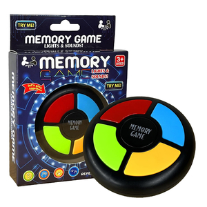 <span class=keywords><strong>Jeu</strong></span> de mémoire lumineux Mémorisation des couleurs Jouets électroniques de poche Jeux classiques pour enfants Jouets de mémoire - Product Image 1