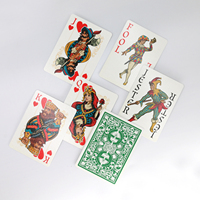 Cartes à Jouer Personnalisées en Papier Durable 280gsm/300gsm/310gsm avec Logo de Marque en Relief et Emballage Personnalisé pour Jeux de Société