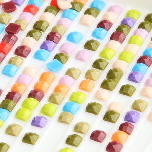 Tarjeta de Color de diamante DMC de gama completa gratuita 447, papel pintado a mano, identificación de Color de diamantes de imitación para pinturas cuadradas/de diamantes - Product Image 5