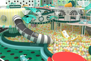 Nouvel équipement de jeux d'intérieur pour enfants, grand labyrinthe de jeux, équipement de parc d'attractions avec trampoline - Product Image 4