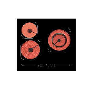 Placa de Inducción de <span class=keywords><strong>3</strong></span> Quemadores Integrada con Vitrocerámica, Cocina Eléctrica Infrarroja, <span class=keywords><strong>Precio</strong></span> Accesible, Ahorro de Energía - Product Image 5