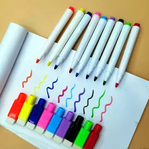 Pennarello pennarello lavagna bianca con Logo personalizzato cancellabile a secco per bambini