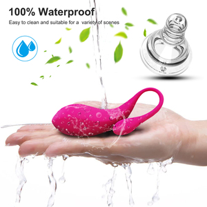 Potente Vibrador de Huevo con Control Remoto Inalámbrico de Silicona, Juguetes Sexuales para Mujeres, Vibrador de Punto G Portátil, Huevo del Amor - Product Image 4