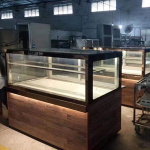 Một rã đông kính thương mại đứng thiết kế bánh ngọt và bánh sinh nhật hiển thị truy cập 2 3 kệ tủ lạnh để nướng bánh cửa hàng Máy làm lạnh - Product Image 1