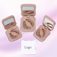 Kit de cils magnétiques réutilisables faits à la main de haute qualité effet 3D aucune colle nécessaire faux cils magnétiques Cilp magnétiques