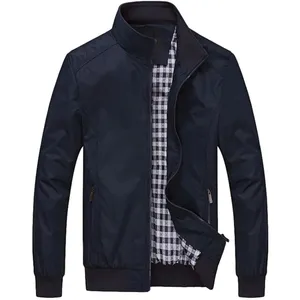 Promotion Hot Sale Sports Casual Black men's bomber jacket