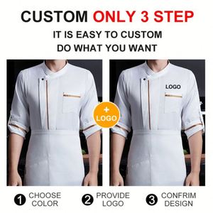 เสื้อแจ็คเก็ตครัวสีเหลือง ดีที่สุดสำหรับร้านอาหาร ผู้จัดจำหน่ายชุดยูนิฟอร์มแฟชั่น เสื้อเชฟแขนยาวแบบคลาสสิกสำหรับทุกเพศ - Product Image 2