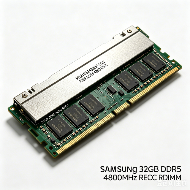 32GB DDR5 4800MHz ECC RDIMM 1.1V 288-Pin Registered Server RAM M321R4GA3BB6-CQK