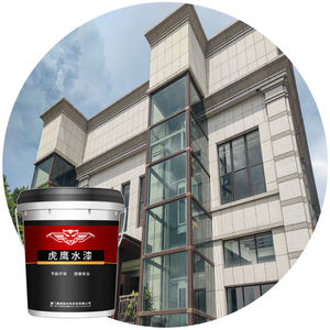 Pinturas acrílicas de <span class=keywords><strong>cemento</strong></span> mate metálico, <span class=keywords><strong>para</strong></span> pared externa, color blanco - Product Image 6