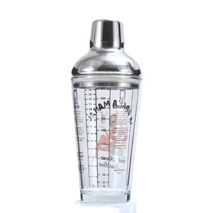 L Hot Selling Cocktail Shaker mit 400ml Edelstahl waage - Product Image 5