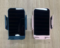 Pengisi Daya Mobil Nirkabel Sensor Cerdas Transparan Fleksibel Profesional D18 15W Pengisian Cepat PD3.0 Terlaris