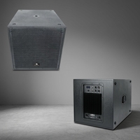 Caisson de basses actif IMPACTO-18AS de 18 pouces avec DSP intégré, 4000 W de puissance de crête, enceinte en contreplaqué, caisson de basses professionnel pour scène