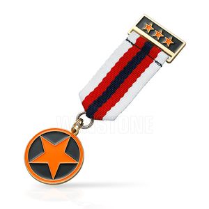 Medallas conmemorativas troqueladas, Metal de latón personalizado con cortina corta - Product Image 5