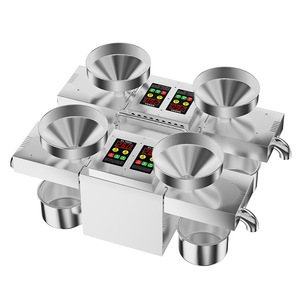 Macchina di estrazione dell'olio di mandorle in acciaio inossidabile a 4 teste di semi di sesamo vegetali intelligenti sole semi di zucca - Product Image 5