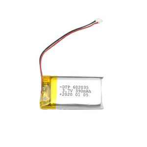 602035 390mah small rechargeable battery <span class=keywords><strong>3</strong></span>.7V - Product Image 2