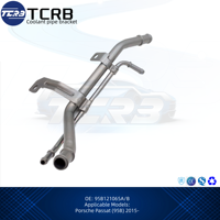 Support de tuyau de liquide de refroidissement TCRB 95B121065A/B pour Porsche Passat (95B) 2015-