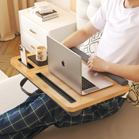 Plateau de travail multifonctionnel pour ordinateur portable et enfant, avec support pour tablette et tapis de souris, ergonomique et portable, pour la maison et le bureau