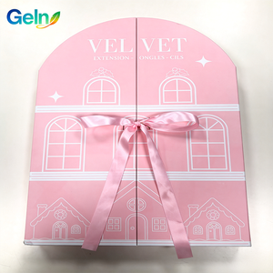 Caja de Regalo Ecológica de Alta Gama, Biodegradable, Reutilizable, con Relieve, para Set de Regalos, Cinta Decorativa, <span class=keywords><strong>Calendario</strong></span> de Adviento Cosmético - Product Image 1