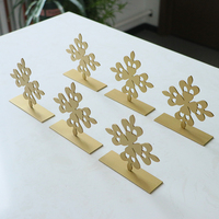 Enseigne de marque gaufrage personnalisée en gros Enseigne de table logo de marque en plastique sur pied Enseigne de bureau avec bloc de lettres 3D