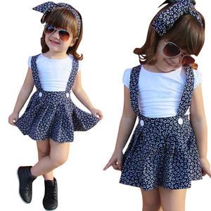 ชุดเดรสเด็กทารก เสื้อผ้าเด็กขายส่ง ชุดเอี๊ยมเด็กผู้หญิงสำหรับฤดูร้อนจากจีน - Product Image 3