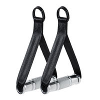 Poignée de traction personnalisée XLAN en aluminium avec bande élastique de résistance, accessoires de fitness sportifs, poignée en caoutchouc