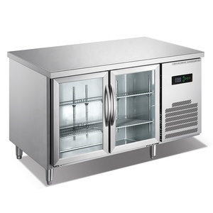 Equipo de Refrigeración Comercial de Alta Calidad y Uso Sostenible, Refrigerador Bajo Mostrador con Puerta de Vidrio y Acero Inoxidable - Product Image 2