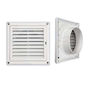 <span class=keywords><strong>Grille</strong></span> d'aération carrée en plastique ABS avec filtre intégré pour système <span class=keywords><strong>de</strong></span> ventilation d'air frais - Product Image 5
