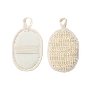 الألياف الطبيعية الكتان القطن الخيزران السيزال منصات مزيل ماكياج قابلة لإعادة الاستخدام ماكياج الوجه إزالة الإسفنج مستحضرات التجميل التنظيف - Product Image 2