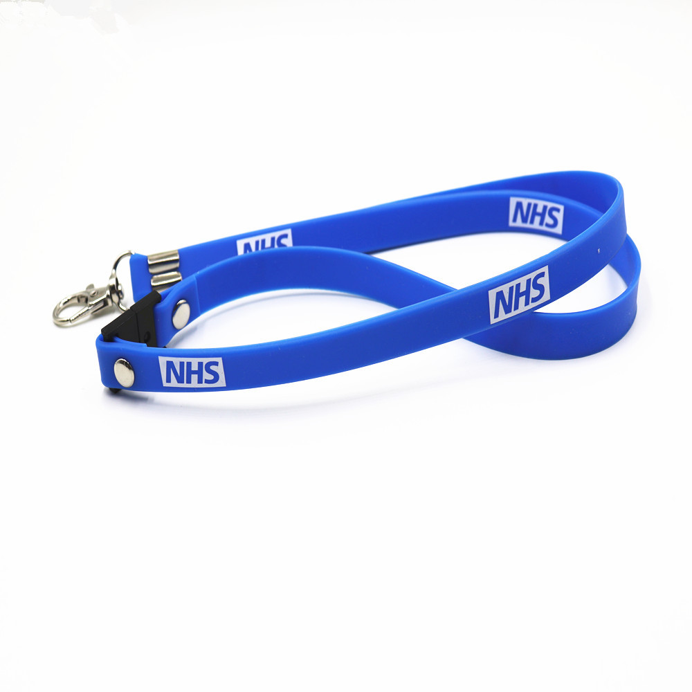 Simple Fashion Creative Silicone Beads Wood Pearl Tea Cup Can Be Engraved Lanyard for the Teacher Image 4
