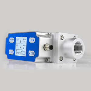 Débitmètre massique thermique de gaz de précision 1,5 MPa, 1,5 % de précision, en acier inoxydable, sortie 4-20 mA, capteur de débit - Product Image 2