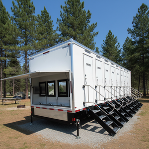 <span class=keywords><strong>Remorque</strong></span> <span class=keywords><strong>de</strong></span> luxe portable pour sanitaires et douches, 5 toilettes, <span class=keywords><strong>remorque</strong></span> alimentaire chinoise avec toilettes - Product Image 6