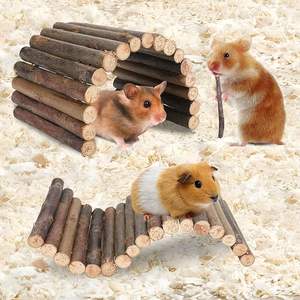 Hamster oyuncaklar gine domuz oyuncaklar Hamster tekerlek Hamster kafes aksesuarları küçük hayvan Molar çiğnemek oyuncaklar - Product Image 4