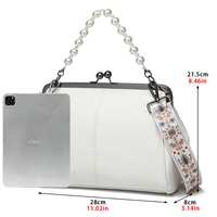 Nouvelle pochette élégante personnalisée sac de facteur rétro britannique pour femmes sac à bandoulière en Pu sac à bandoulière de poche