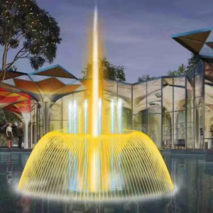 <strong>Solar</strong> Garden Water Fountain Outdoor, Small Home Dancing Fountain With LED <strong>Lights</strong> - Product Image 2