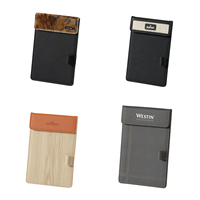 Pince magnétique pour bloc-notes A5 en cuir PU pour le menu du restaurant