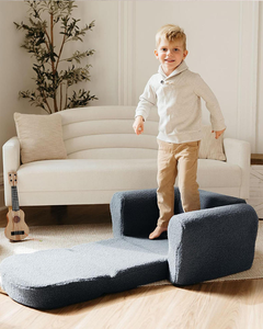 Sofá Infantil 2 en 1 Ultraconfortable Personalizado al por Mayor 2026, Sofá Moderno Plegable de Esponja Comprimida al Vacío - Product Image 2