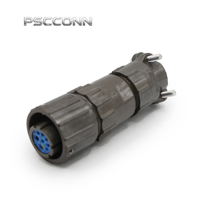 Connecteur électrique circulaire de qualité industrielle PSCCONN série FQ 4 5 6 12 19 26 32 broches, fiche et prise aviation à baïonnette