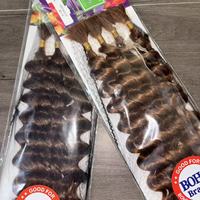 Extensions de tresses économiques et élégantes en fibres synthétiques haute température, 20 pouces, 100g, style cheveux mongols, faciles à installer, réutilisables et polyvalentes