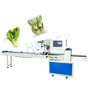 HNOC Small Business Pumpkin Flow Sachet Máquina de paquete de bolsas de verduras de hoja para frutas y verduras