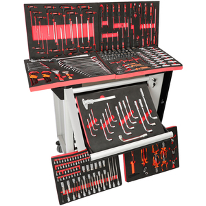 Juego de herramientas de mano para el hogar, equipo de reparación de bicicletas, motocicletas y vehículos, Oem, 298 Uds. - Product Image 1